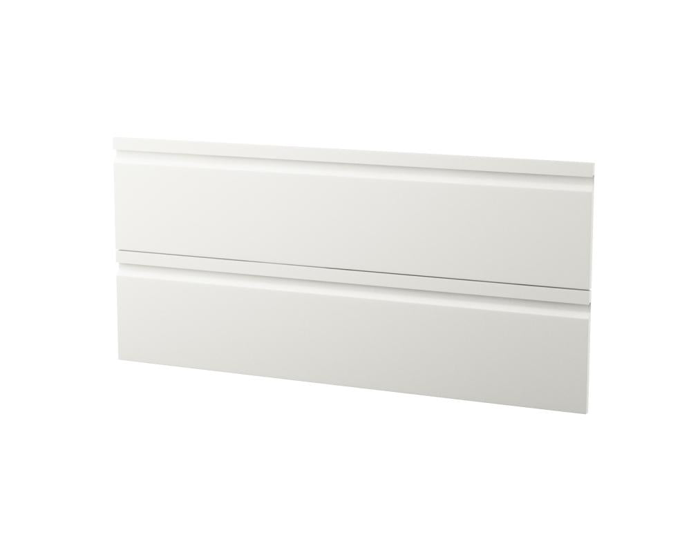 Skuffefront Copenhagen integreret, 2 stk, 120 cm, mat hvid - HomeTomato - 05-120-07-01-00 - 8594175645668