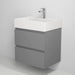 Stockholm Badmøbelsæt M. Trysil Vask, Mat Grå - HomeTomato - 73-100-06-03-00 - 8595677127348