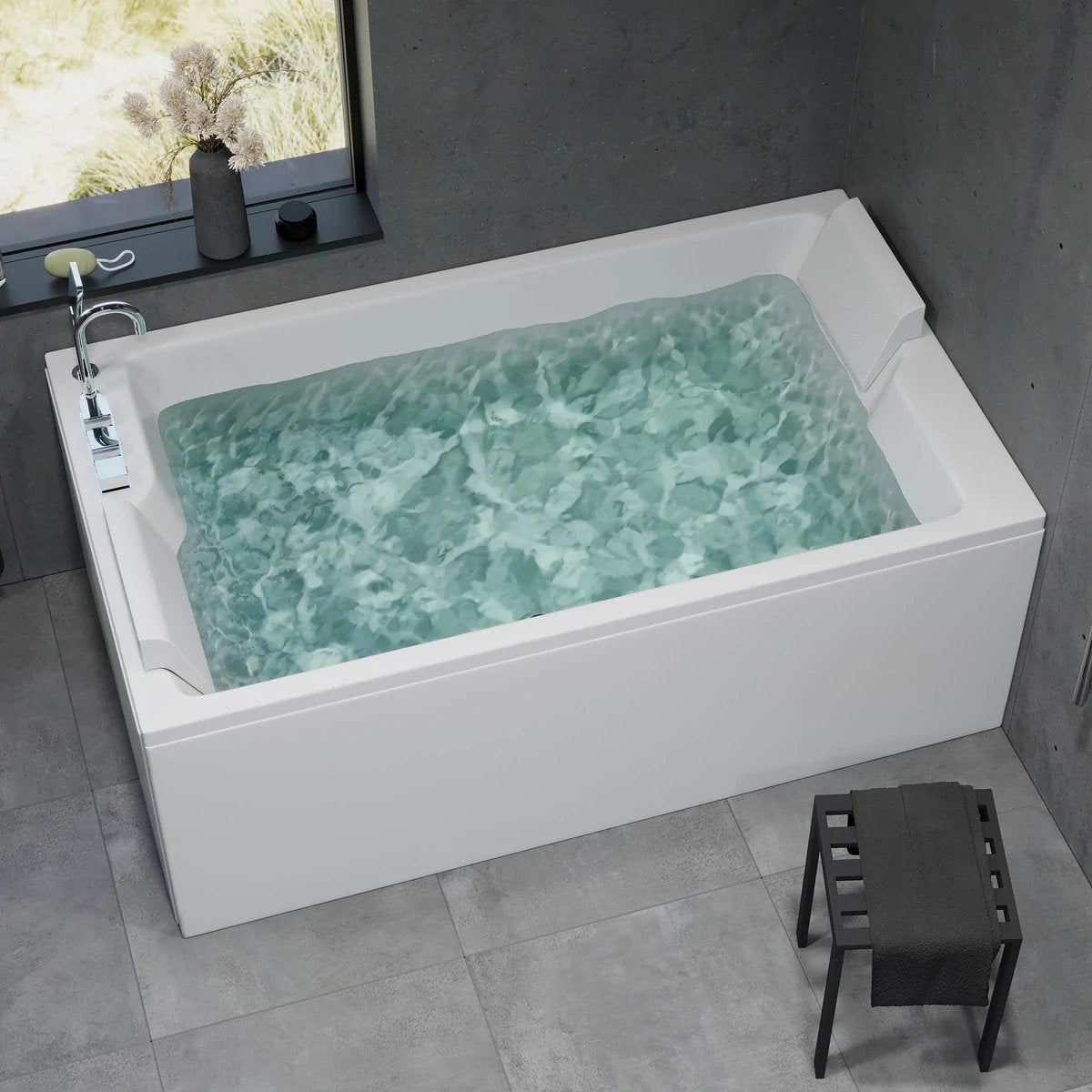 Svaneke Duo Badekar - HomeTomato - Svaneke_Duo_F2F_M_Front -