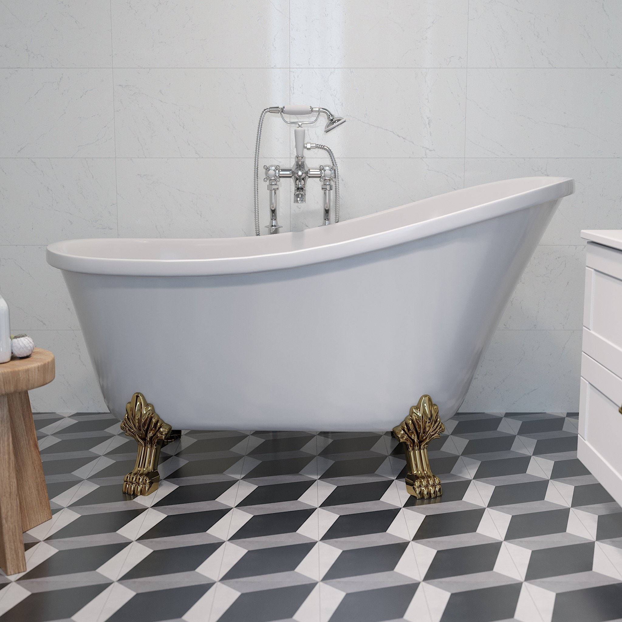 Svinkløv Badekar - HomeTomato - 11-160-33-11-00 - 8595677118292