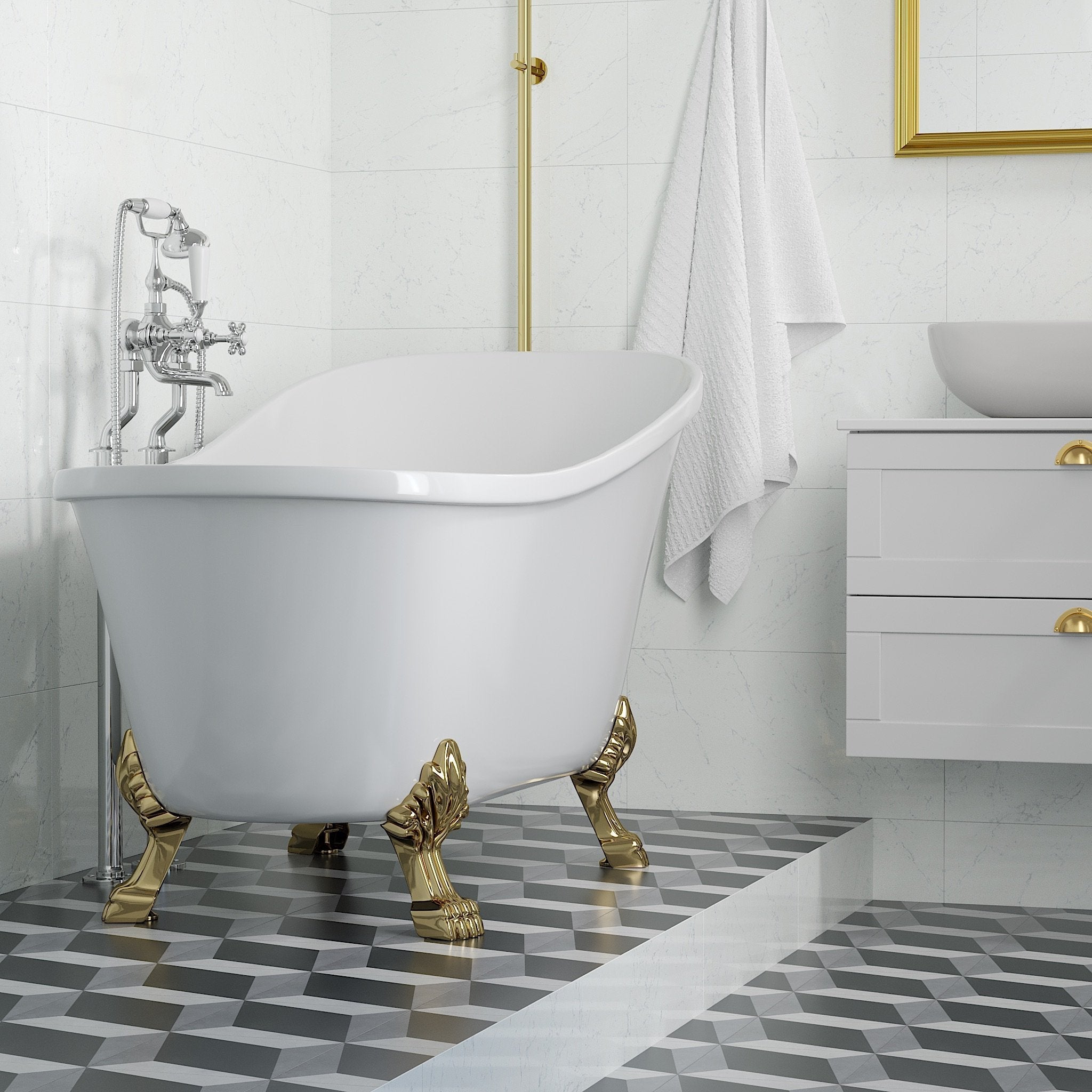 Svinkløv Badekar - HomeTomato - 11-160-33-11-00 - 8595677118292