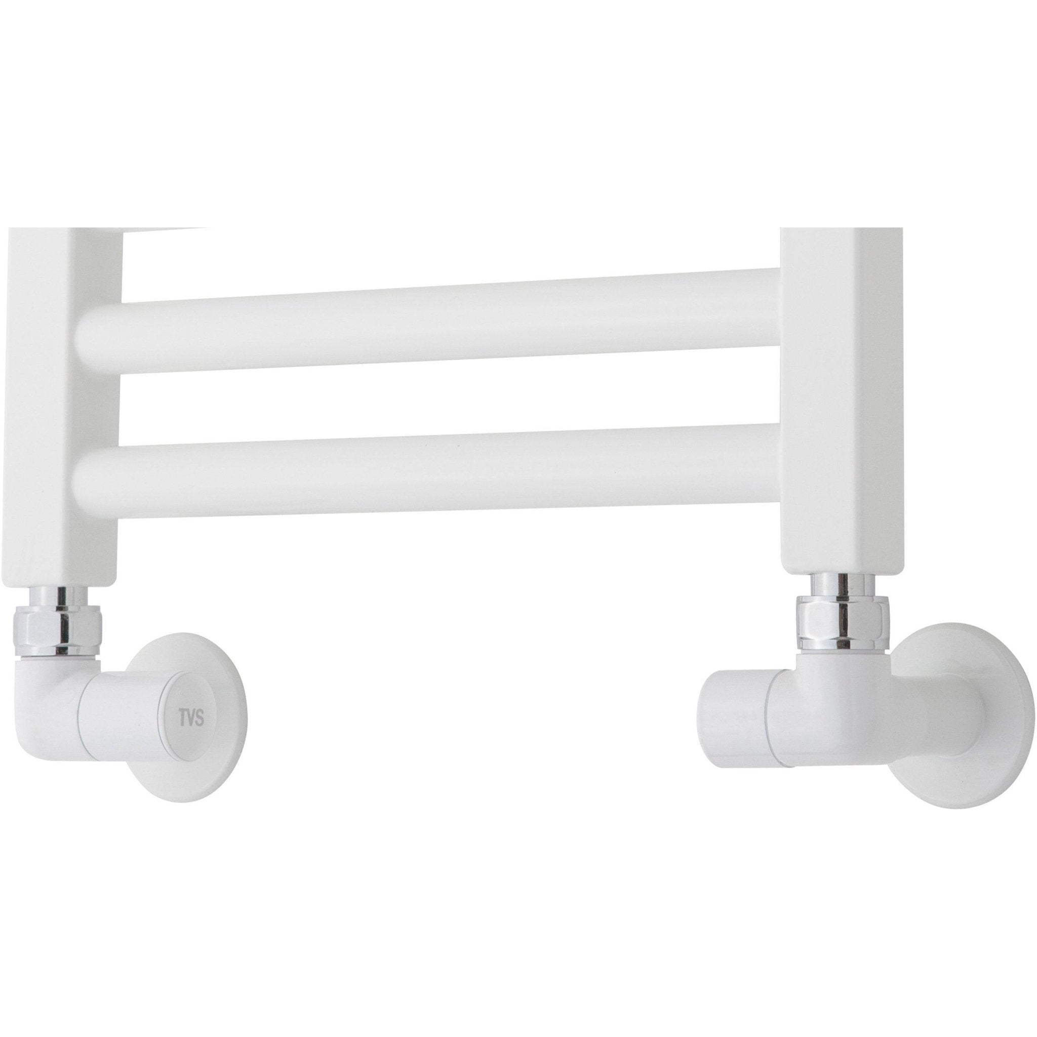 Vinkel Ventilsæt til Håndklædetørrer til Vandtilslutning - HomeTomato - 1044 - 5704263111019