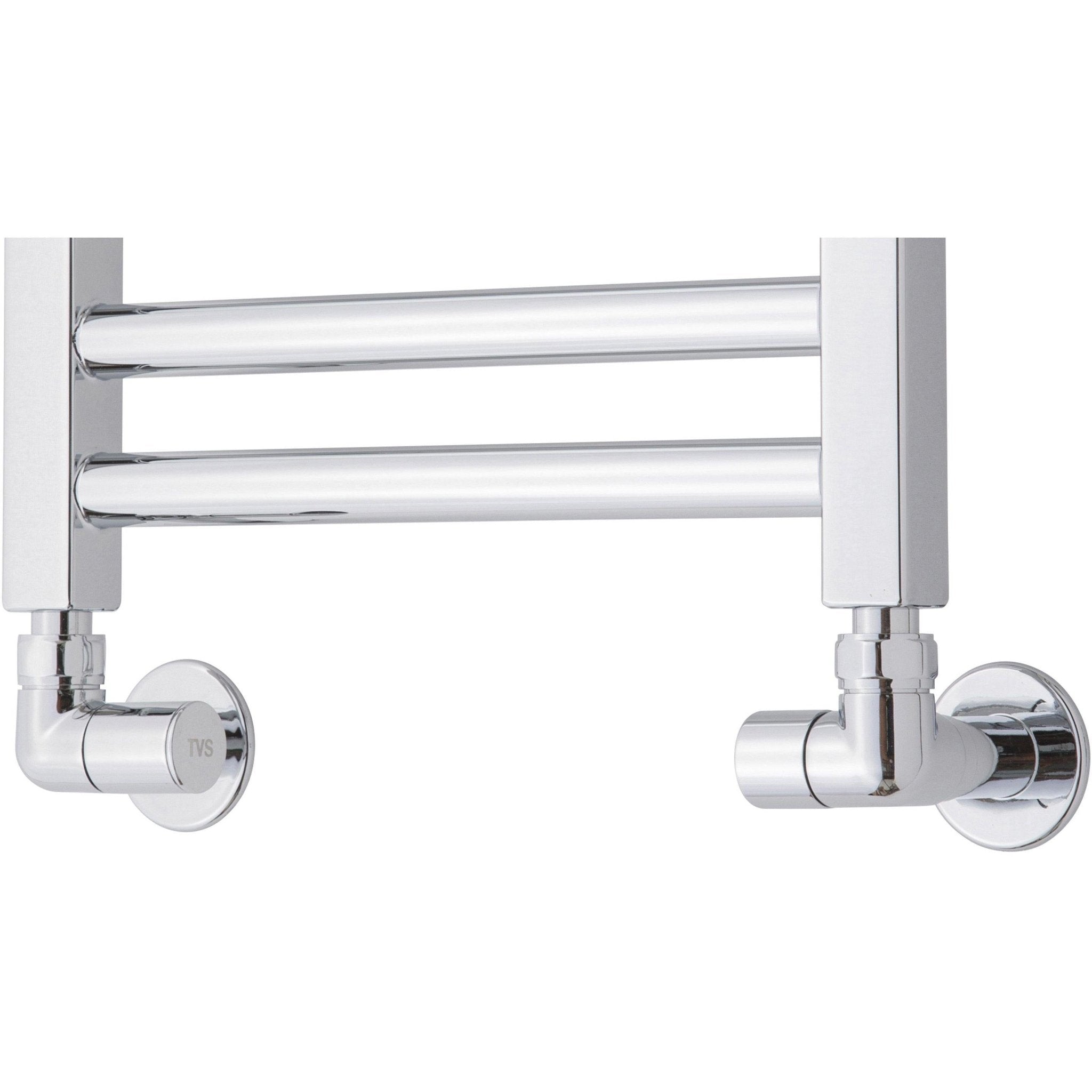 Vinkel Ventilsæt til Håndklædetørrer til Vandtilslutning - HomeTomato - 1046 - 5704263111026